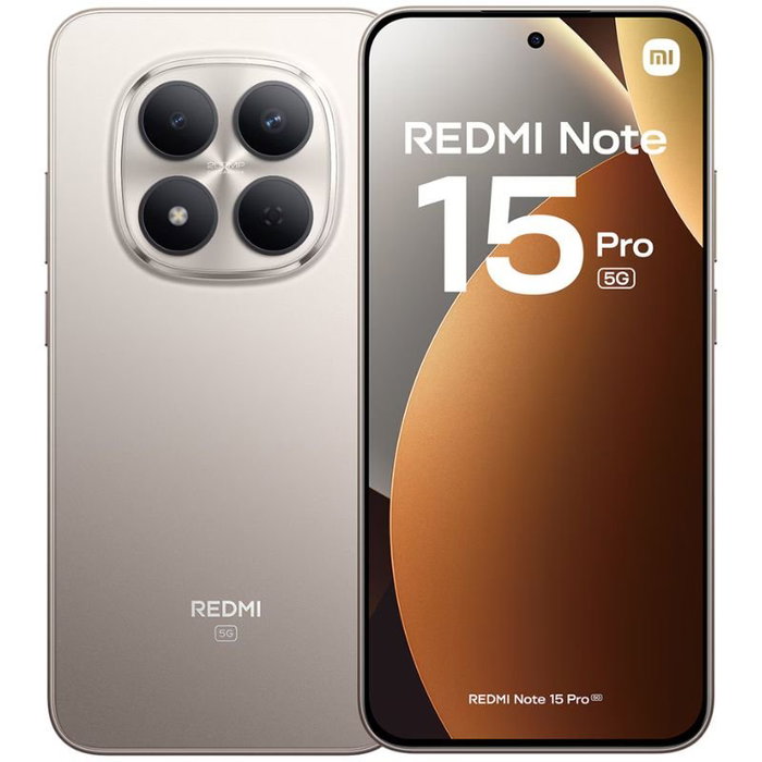 Xiaomi Redmi Note 15 Pro 5G 8GB RAM 512GB Titanio Xiaomi Redmi Note 15 Pro 5G 8GB RAM 512GB Titanio